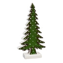 Ceramic Tabletop Decor, Set of 3, Large Reindeer, Small Reindeer, and Tree