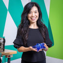 Starfish Decorative Glass Table Decor, Asst, 7"L