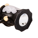 8.75" LED Resin Gnome with Witch Hat Tabletop Decor,8tal115