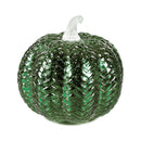 6" LED Glass Pumpkin Table Decor,8tal130