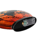 Witch on Broom LED Crackle Glass Table Décor, 9.75"H