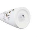 Season to Sparkle LED Table Decor Ceramic Christmas Tree with Snowflake Cut Out, Set of 2