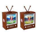 University of Alabama Vintage TV Water Lantern