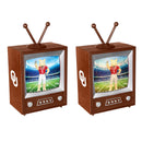 University of Oklahoma Vintage TV Water Lantern