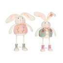 Fabric Standing Bunny, 2 Assorted