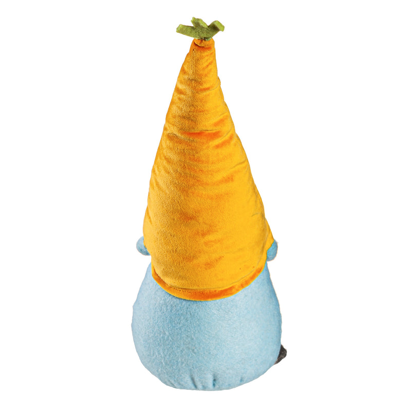 Bunny Blooms Table Decor Fabric Easter Gnome with Carrot Hat