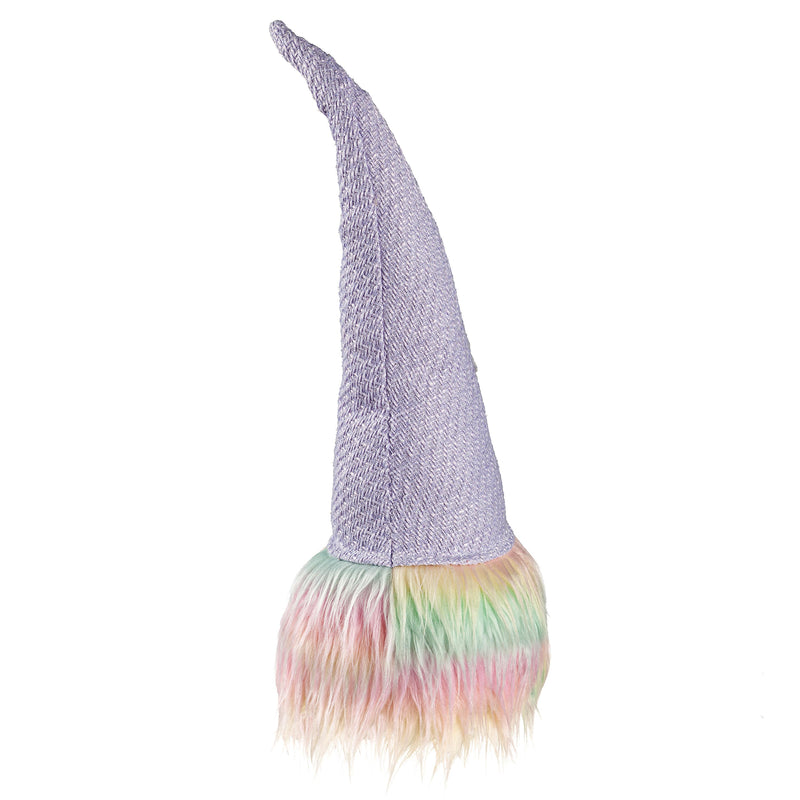 20" Fabric Gnome with Multi-colored Beard Table Decor