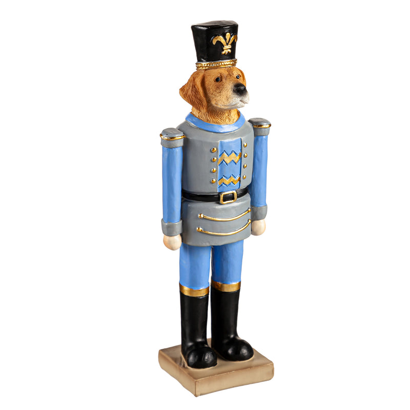 Resin Dog Nutcracker Table Décor, 5 Asst