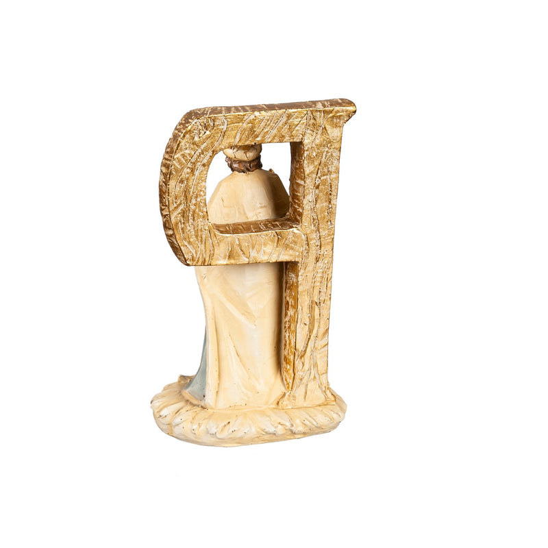 Resin Nativity "Peace" Table Décor, 5 Piece Set