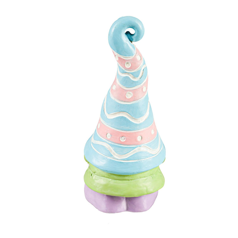 Resin Easter Gnome Table Decor, 2 Asst: Egg/Carrot