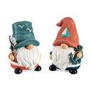 Nautical Gnome Table Decor, 2 Asst: Anchor/Fishing Pole