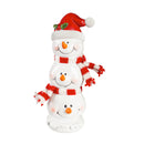 7" Resin Christmas Trio Table Decor, 2 Asst., Snowman/Penguin,8tar584