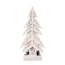 Resin Embossed Tree with Artificial Table Decor Set,8tar685