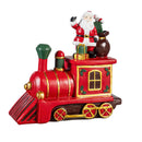 North Pole Express Table Décor Santa on Train Resin, 7.5"H