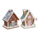 Baking Spirits Bright Table Décor Gingerbread House Resin, Asst