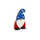 Wood Patriotic Gnome Table Decor, 2 Asst,8taw388