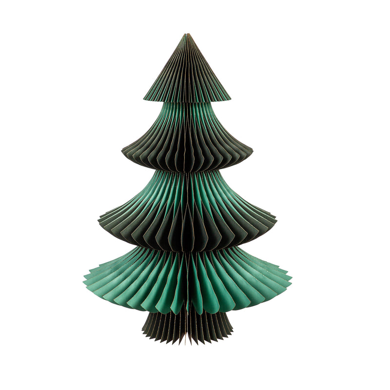 24" Natural Fiber Foldable Tree Table Décor