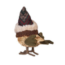 Woodland Storybook Table Décor Natural Fiber Winter Bird, 6.5"H, Asst of 2