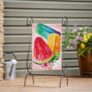 Summer Treats Burlap Garden Flag