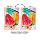 Summer Treats Burlap Garden Flag