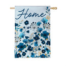 VivaStyle Gilded Meadow Burlap House Flag