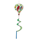 Stained Glass Songbirds Balloon Spinner