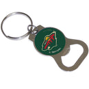 Bottle Opener Key Ring, Minnesota Wild,c307908