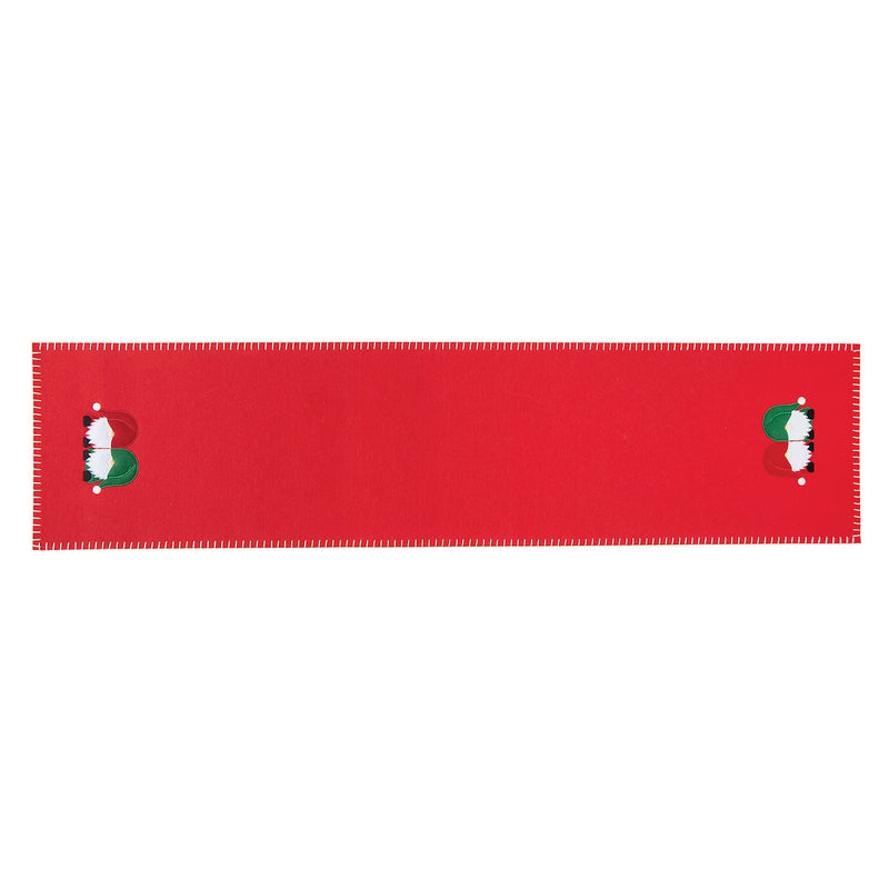 Naughty Or Nice Gnome Felt Runner