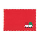 Naughty Or Nice Gnome Felt Placemat