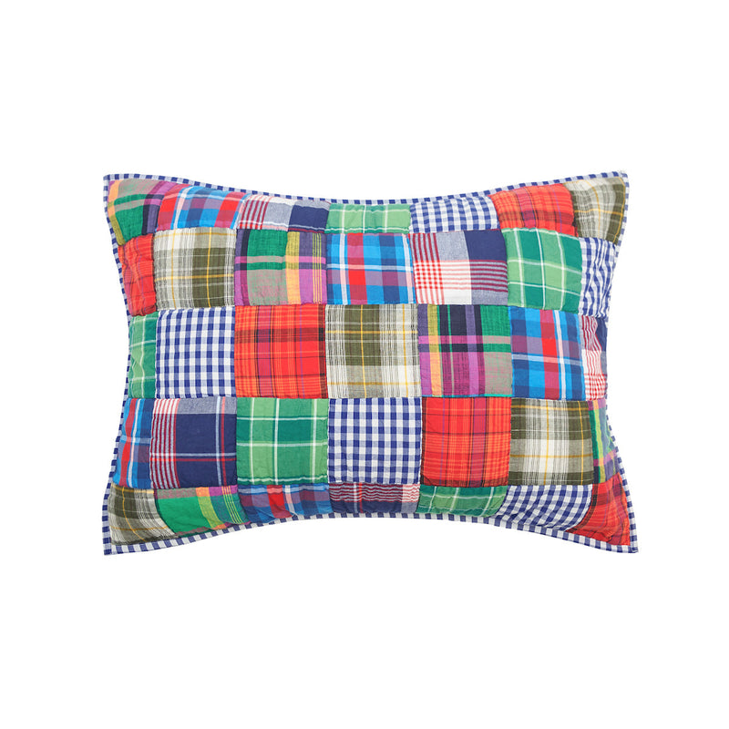 Madras Plaid Standard Sham