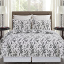 Bleighton Black King Quilt Set