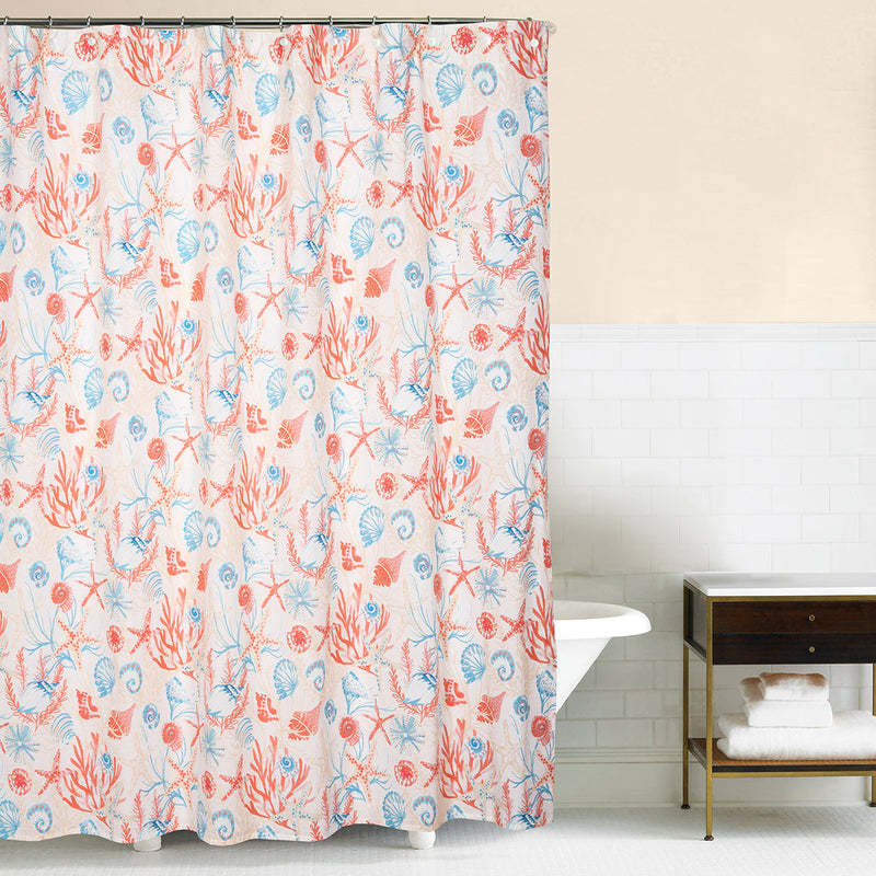 Shelly Shores Shower Curtain