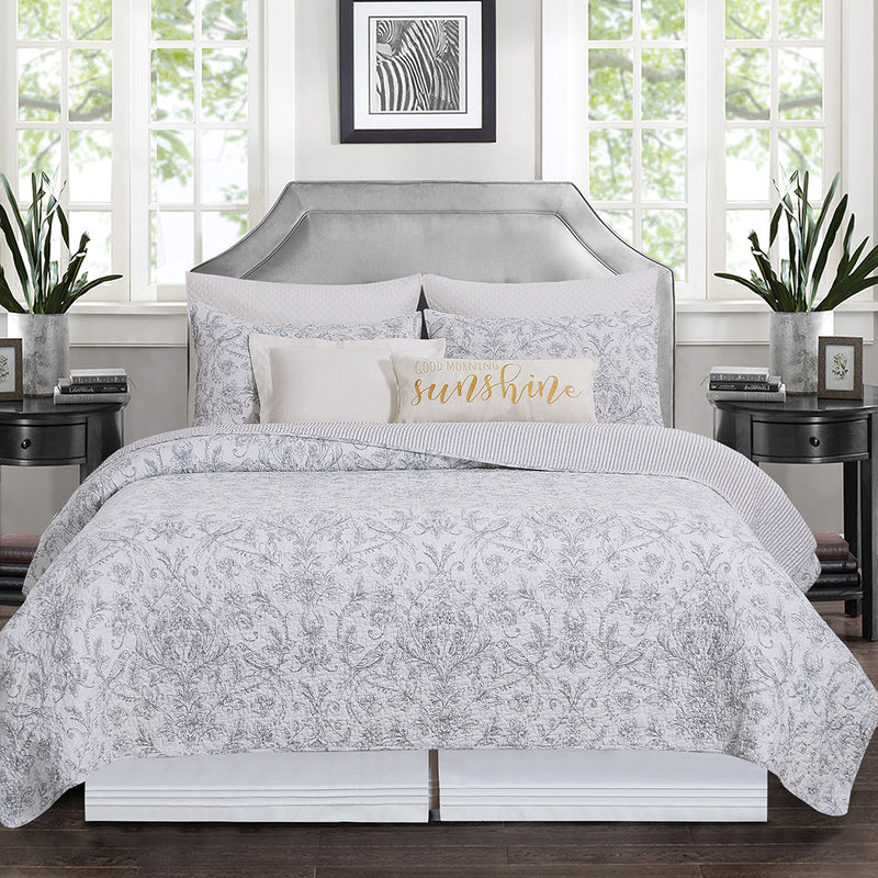 Callahan Songbirds King Quilt Set