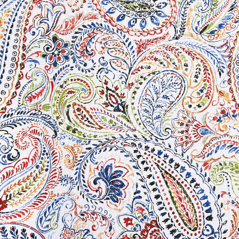 Payton Paisley King Quilt Set