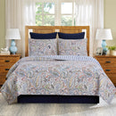 Payton Paisley King Quilt Set
