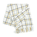Honey Bee Plaid Throw