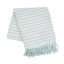 Mini Chevron Blue Throw