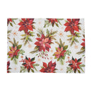 Poinsettia Christmas Placemat