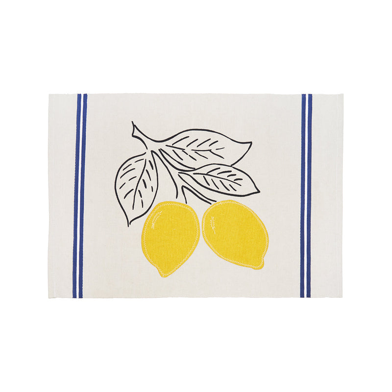 Lemon Stripe Placemat