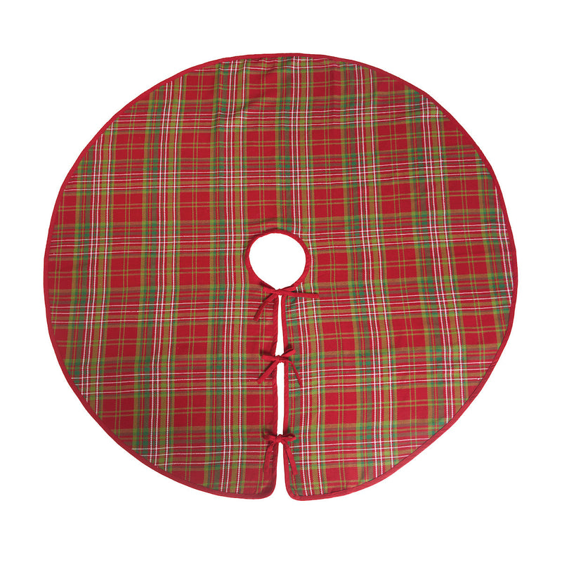 Jonah Plaid Tree skirt