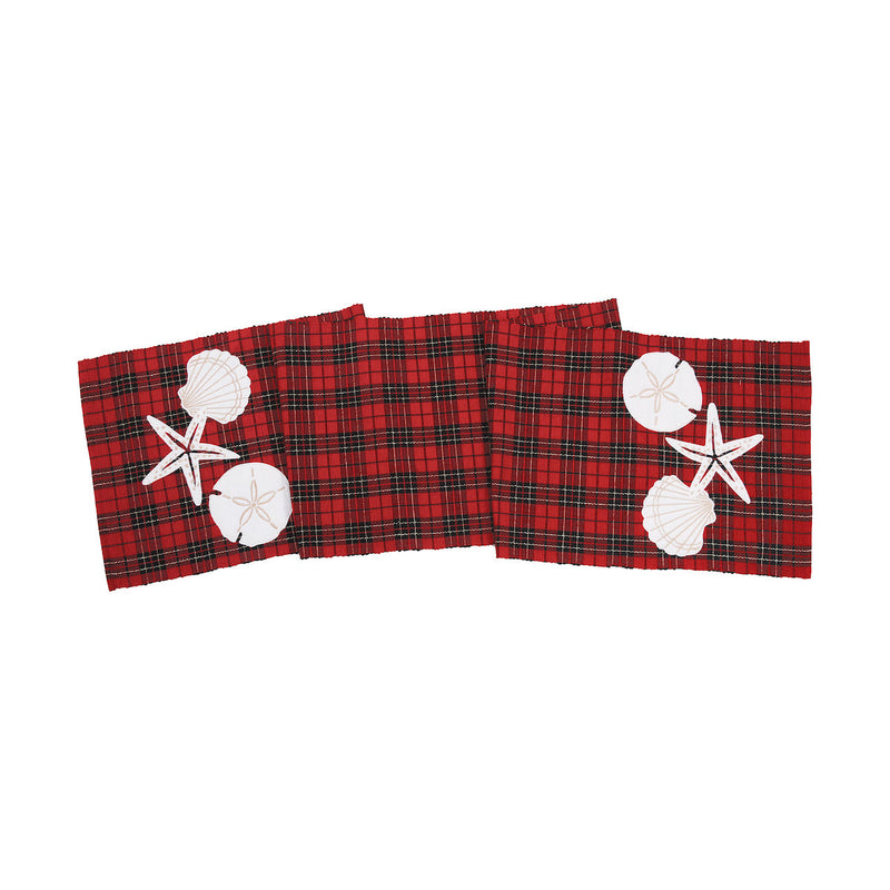 Seaside Plaid Runner