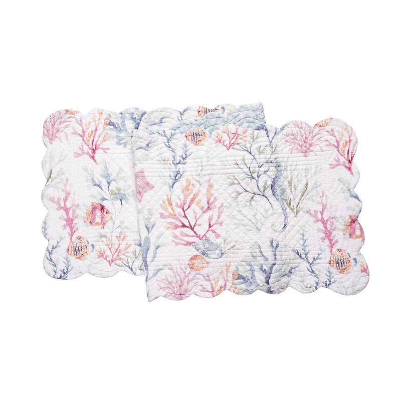 Nori Coral Table Runner