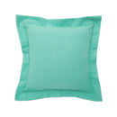 Aqua Flange Pillow