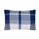 Sim Wave  Navy Pillow