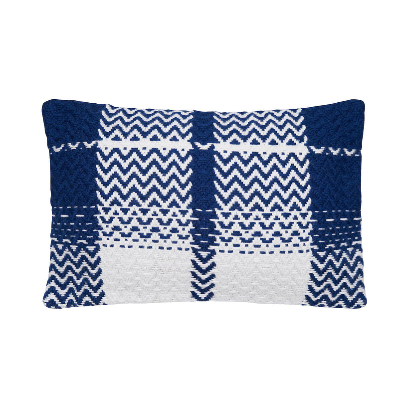 Sim Wave  Navy Pillow