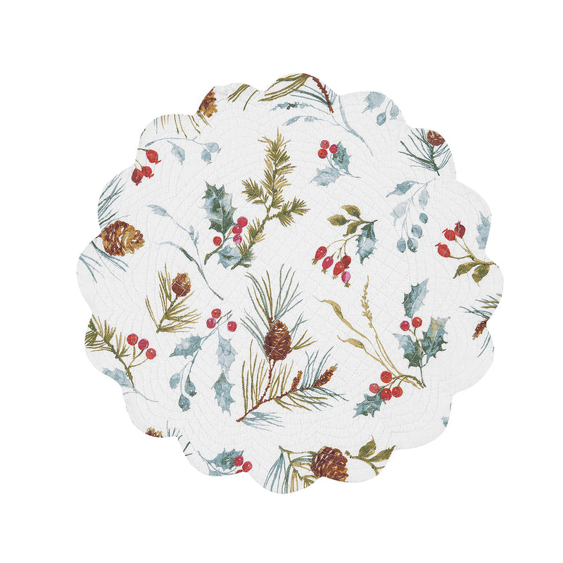 Edith Round Placemat