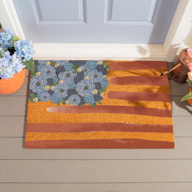 American Classic Flag, Coir Mat 36"x24"
