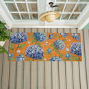 Hydrangea Haven Coir Mat, 60"x24"