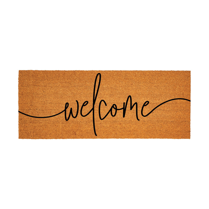 Coastal Coir Mat Welcome 60x24"