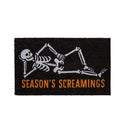 Skeleton Seasons Screaming's Coir Mat
